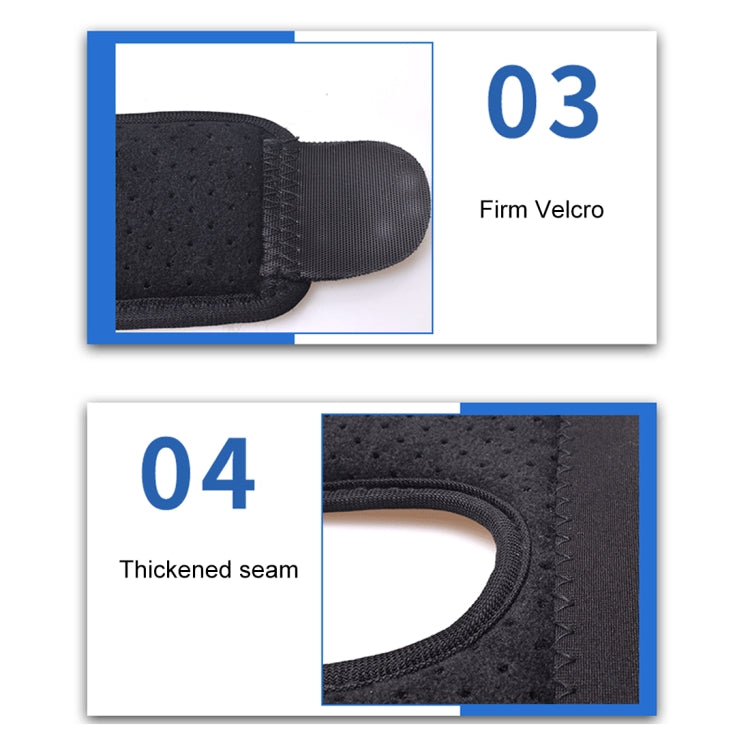 Black breathable foot splint with contoured, cushioned inner support pad