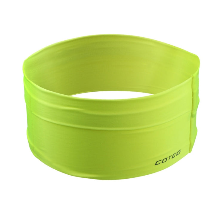 XL stretch tablet pocket travel anti-theft bag, lime green