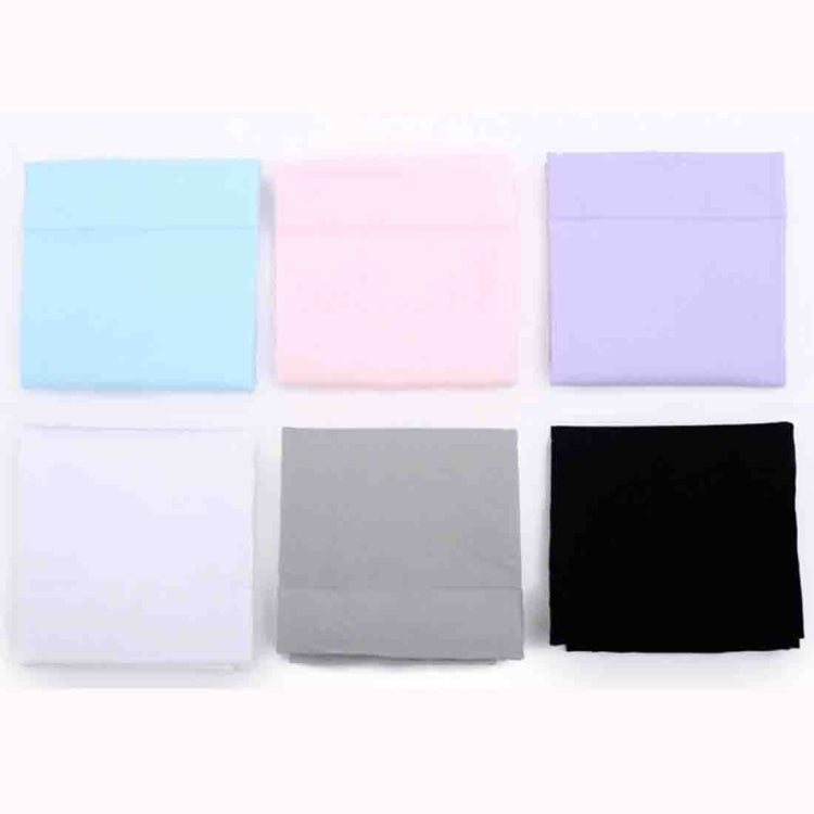 Ice-silk UV oversleeves assorted colors in folded fabric squares