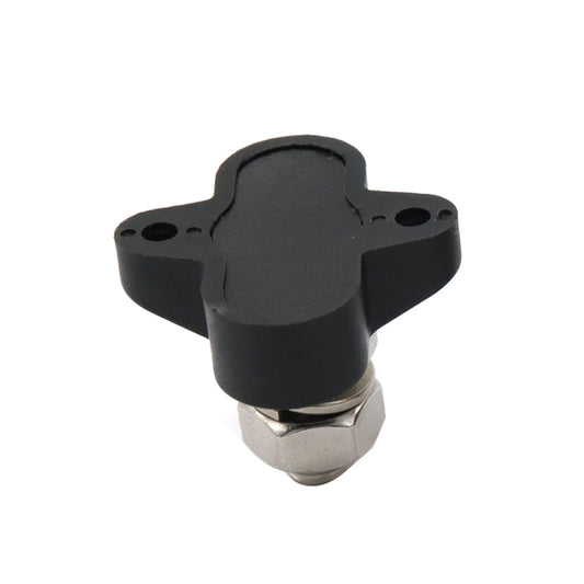 Single Heavy-Duty Terminal Studs Black  M10 Bus Bar for Car / RV / Boat, M10 Black