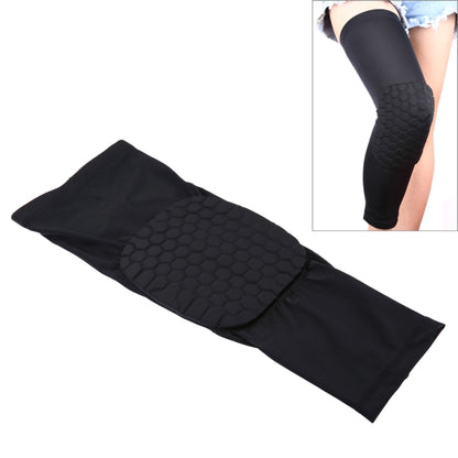 1 PC Beehive Shaped Sports Collision-resistant Lycra Elastic Knee Support Guard, Long Version, Size: M, M