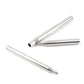 Stainless steel retractable blow torch set with two tubes and connector piece