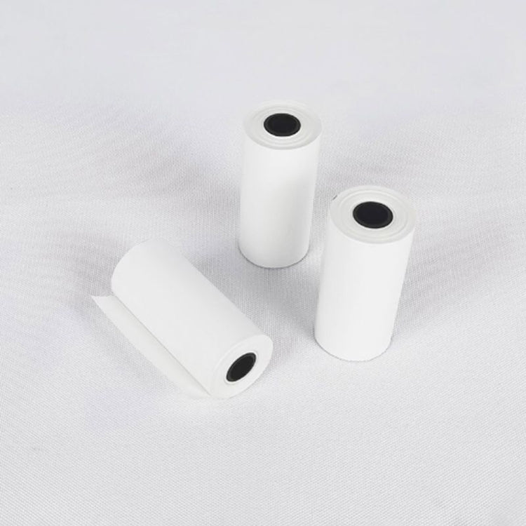 Thermal printing paper rolls, white rolls with black center cores