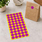 1000 PCS Round Shape Self-adhesive Colorful Mark Sticker Mark Label