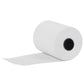 White thermal paper roll with an open center core, suitable for 58mm receipt printers