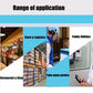 Application range infographic for portable Bluetooth 58mm POS thermal receipt printer