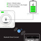 White thermal photo printer with USB charging cable and Bluetooth Direct Connect