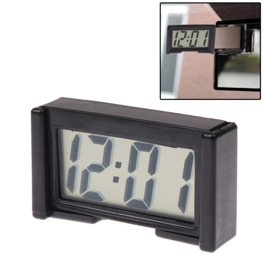 LCD Digital Electronic Car Clock Car Interior Accessory Date Calendar Time Display, Car Time Display