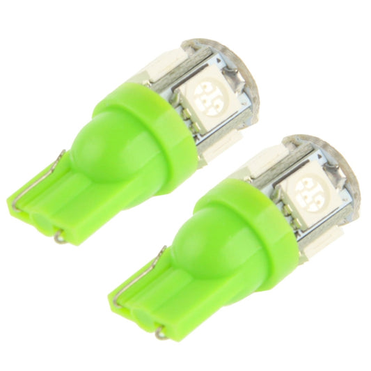T10 5 LED 5050 SMD Car Signal Light Bulb, Pair, Green, Pair, Yellow, Pair, Pair, Red, Pair, Pink, Pair,Blue