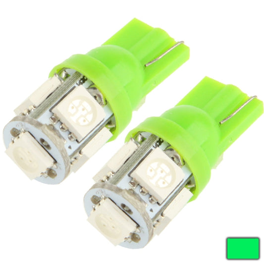 T10 5 LED 5050 SMD Car Signal Light Bulb, Pair, Green, Pair, Yellow, Pair, Pair, Red, Pair, Pink, Pair,Blue