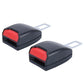 2 PCS Universal Car Seat Belt Extension Buckle, (Black), (Khaki), (Grey)