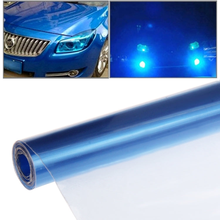 Car headlight protective film sticker roll, baby blue