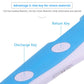 Handheld 3D printing pen, blue body with return and discharge key buttons