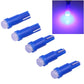 5 PCS T5 0.5W 20LM 1 LED COB LED Instrument Light Bulb Dashboard Light for Vehicles, DC 12V