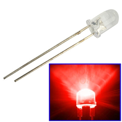 1000 PCS 5mm Water Clear LED Lamp
