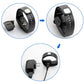 Bracelet charger kit showing black dock, strap, and connected cable