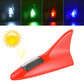 Solar Shark Fin High-positioned Alarm Light, Gold, Blue, Gray, Red