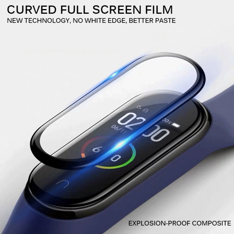 Curved full-screen film for Xiaomi smart watch, transparent protective layer