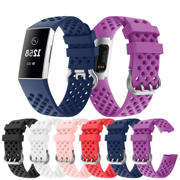 Color set of hollow silicone perforated replacement wristbands in multiple shades