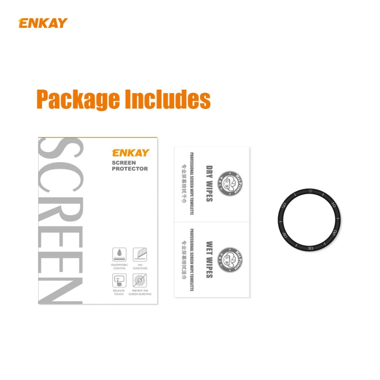 Huawei Watch GT 2e 46mm screen protector package includes film and accessories