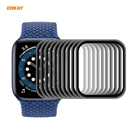 ENKAY tempered glass screen protector set, curved watch-size shields