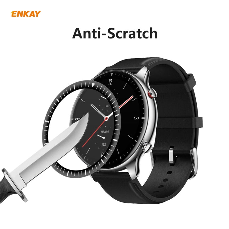 Anti-scratch smartwatch screen protector film with soft PC edge
