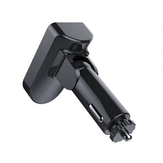 F8 Car FM Transmitter Colorful Light Type-C Car MP3 Player, F8