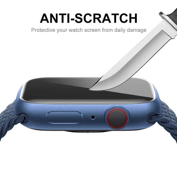 Anti-scratch screen protector for a smartwatch display with HD clear protection