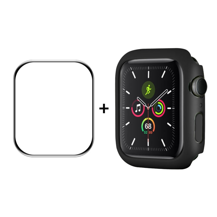 ENKAY Hat-Prince PC Frame + Full Coverage PMMA HD Screen Protector Film for Apple Watch Series 9 / 8 / 7 41mm