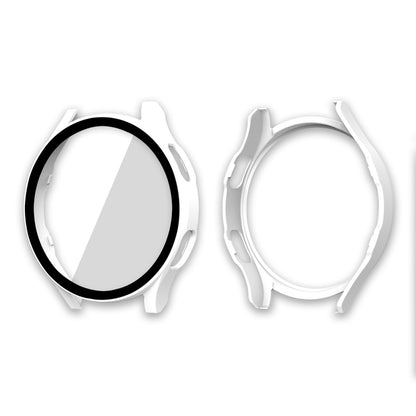 Clear and white frame protector pieces for smartwatch, edge cover design