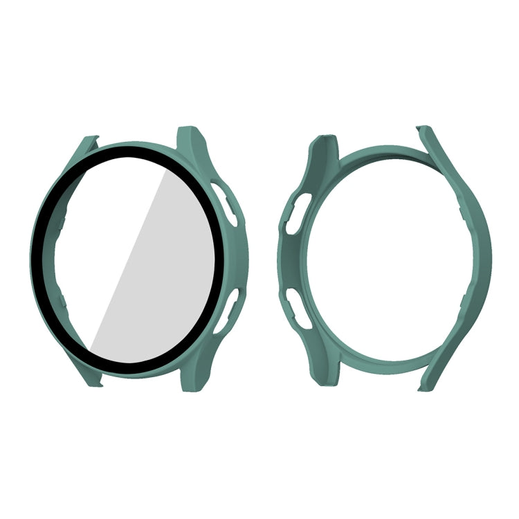ENKAY Hat-Prince Full Coverage PC Frame + Tempered Glass Protector Composite Case for Samsung Galaxy Watch4 44mm