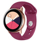 Monochrome Silicone Strap for Apply Samsung Galaxy Watch Active 20mm