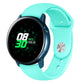 Monochrome Silicone Strap for Apply Samsung Galaxy Watch Active 20mm