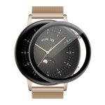 Curved smartwatch screen protector film with dark edge for Huawei Watch GT 3 42mm