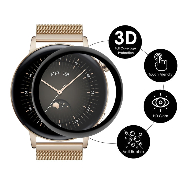 3D full-coverage screen protector film with anti-bubble and touch-friendly design
