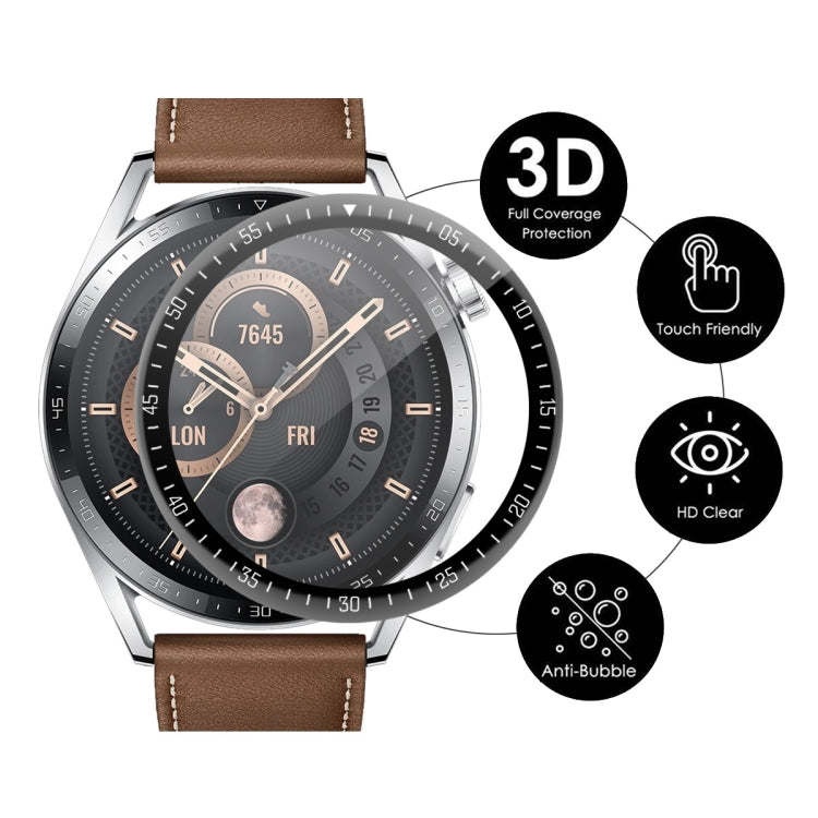 Screen protector film with 3D full-coverage and touch-friendly coating icons
