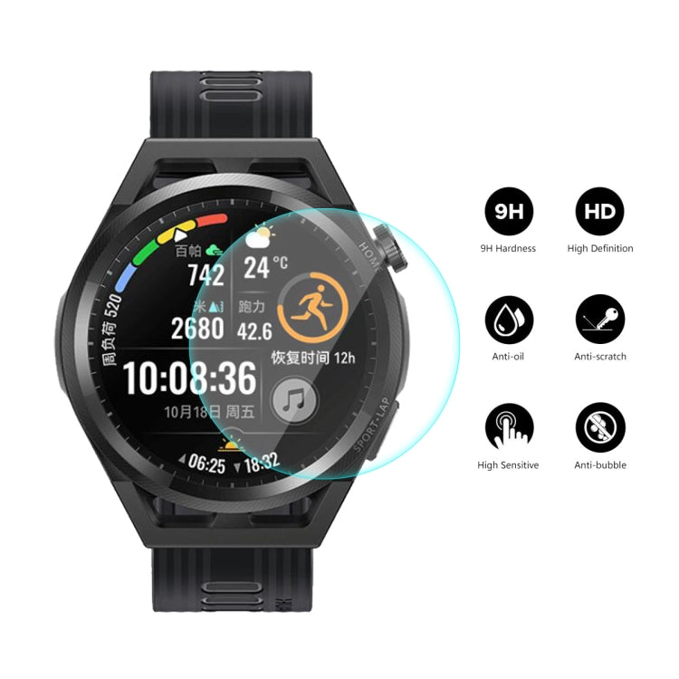 Tempered glass screen protector for watch with 9H HD anti-scratch features