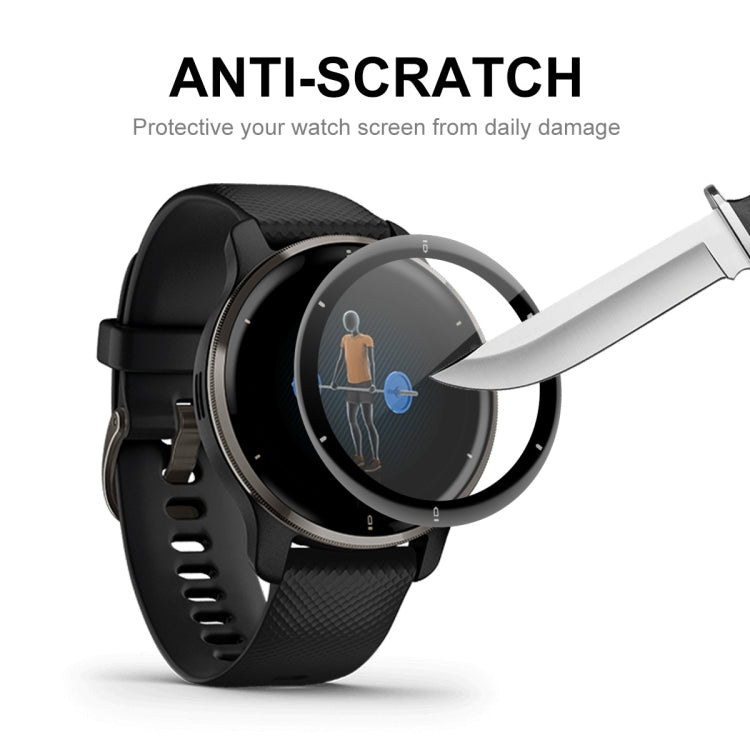 Garmin Venu 2 Plus anti-scratch screen protector film with full-cover glass layer