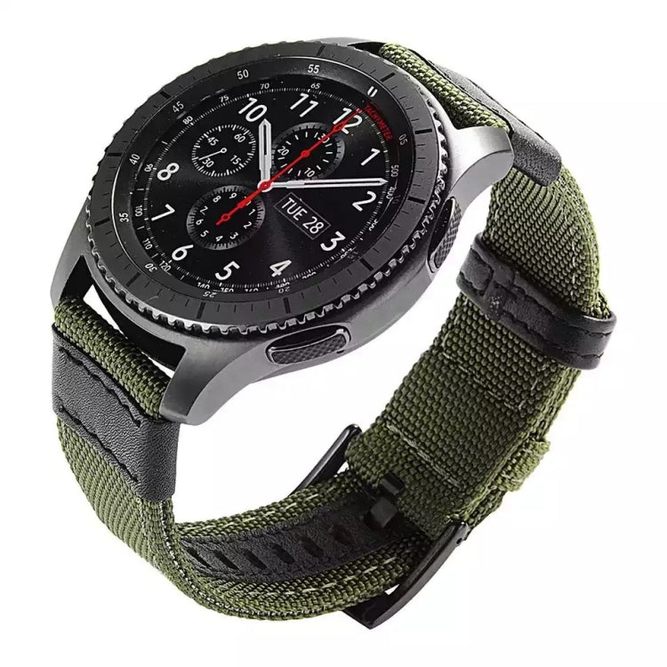 Wear-Resistant Canvas Strap, For Samsung Galaxy Watch4 40mm, For Samsung Galaxy Watch4 44mm