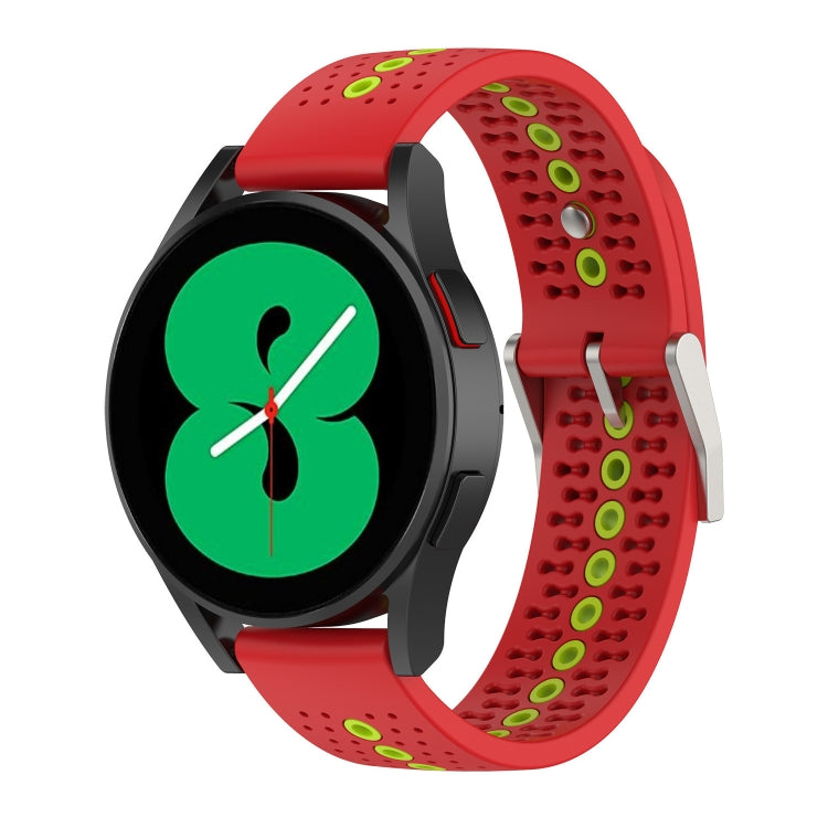 Two-Color Silicone Breathable Strap, For Samsung Galaxy Gear Sport