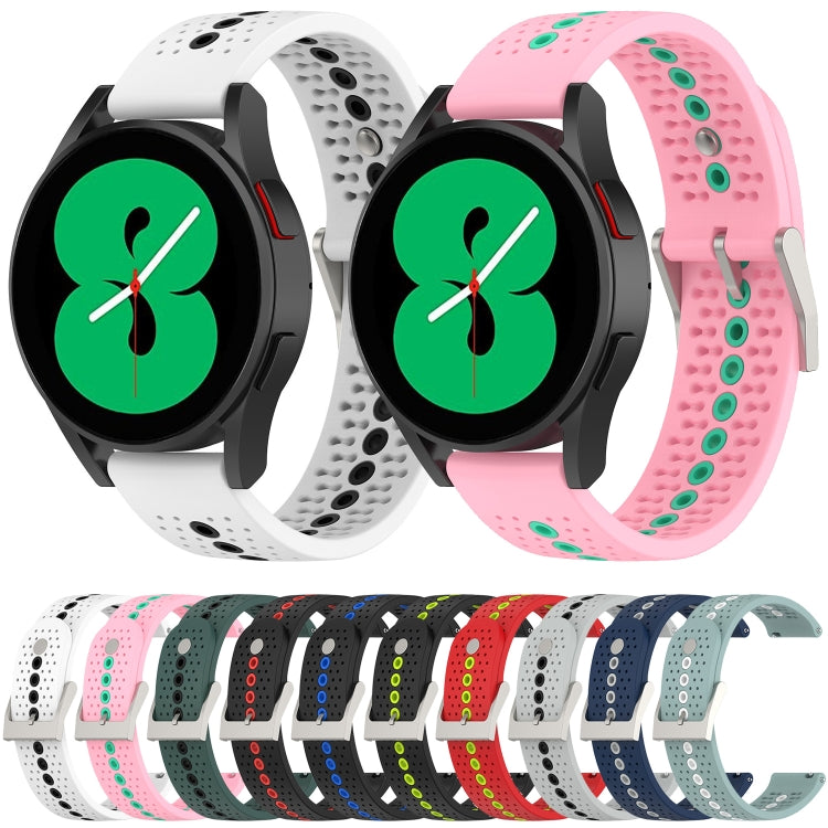Two-Color Silicone Breathable Strap, For Samsung Galaxy Gear Sport