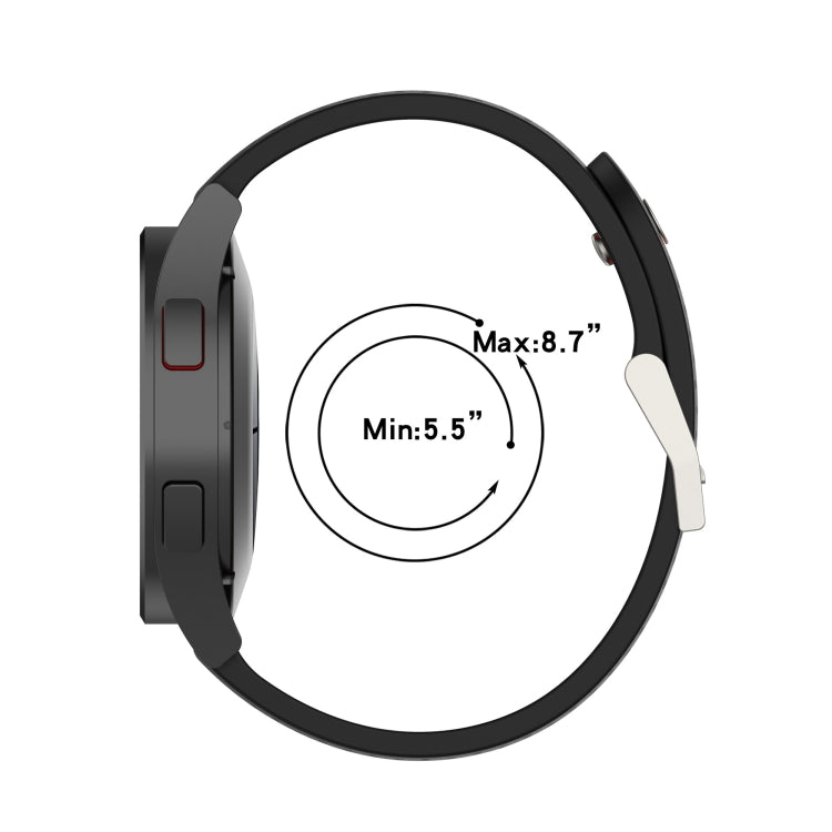 Two-Color Silicone Breathable Strap, For Samsung Galaxy Gear Sport