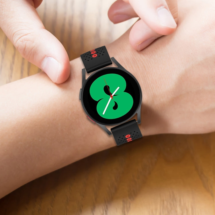 Two-Color Silicone Breathable Strap, For Samsung Galaxy Gear Sport