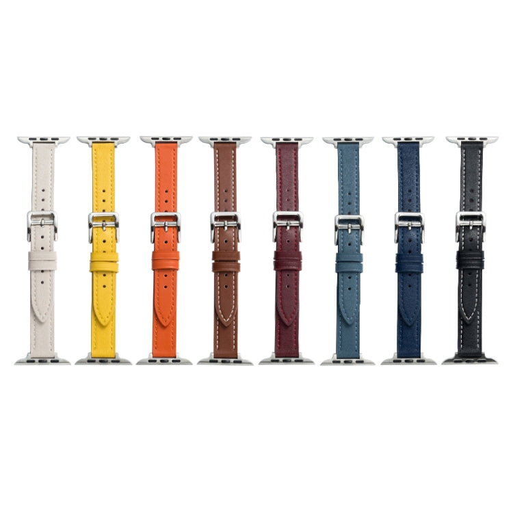 Microfiber leather pin buckle watch straps, assorted colors with metal pin buckles