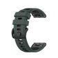 20mm Two-color Silicone Jack Watch Strap, For Garmin Fenix 7S