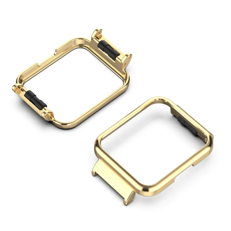 Metal watch frame for Redmi Watch 2, gold bezel protective case