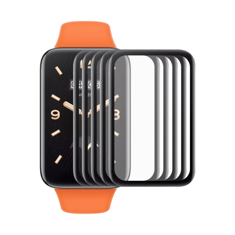 Stacked 3D full coverage screen protectors for Xiaomi Band 7 Pro
