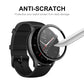 Anti-scratch ENKAY screen protector film for a black smartwatch display