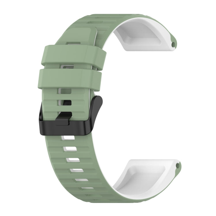 22mm Silicone Mixing Color Watch Strap, For Garmin Instinct