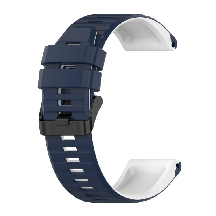 22mm Silicone Mixing Color Watch Strap, For Garmin Instinct